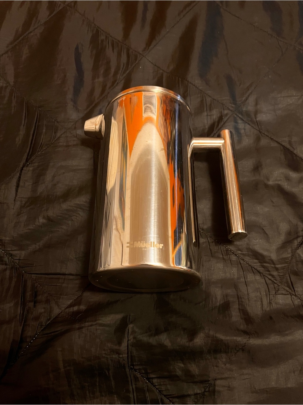Mueller Stainless Steel French Press - Silver